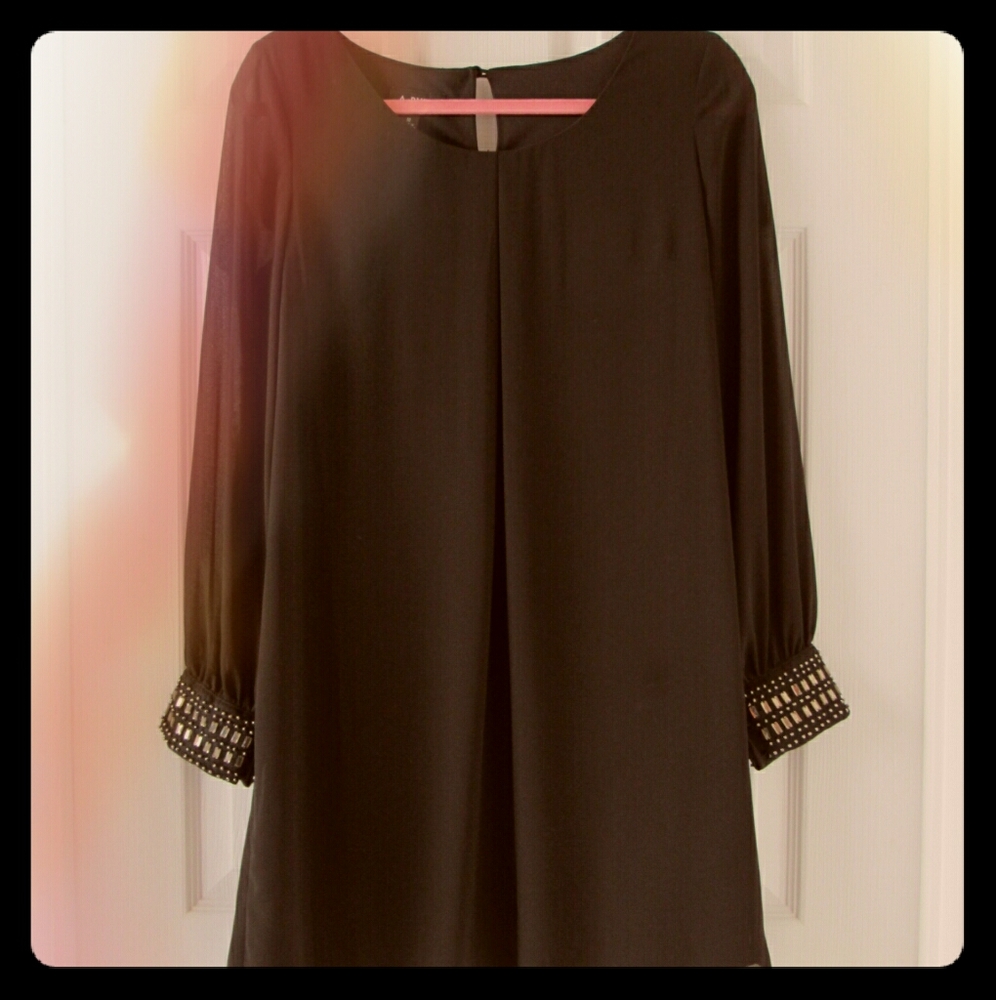 A. Byer Stunning Black mini dress